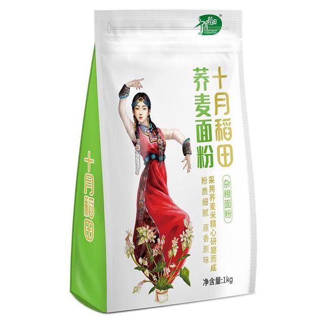 88VIP：十月稻田 荞麦面粉 1kg