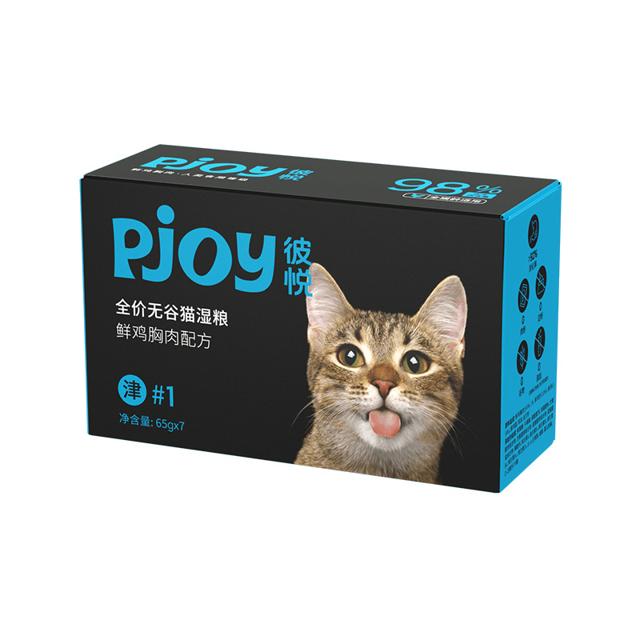 Pjoy彼悦全价无谷猫湿粮455g