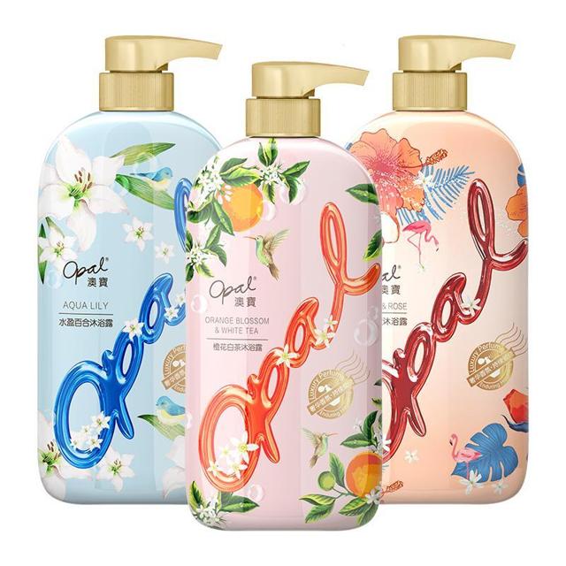 opal 澳宝 沐浴露3瓶装补水美肌清爽保湿滋润留香氛家庭沐浴乳液套装