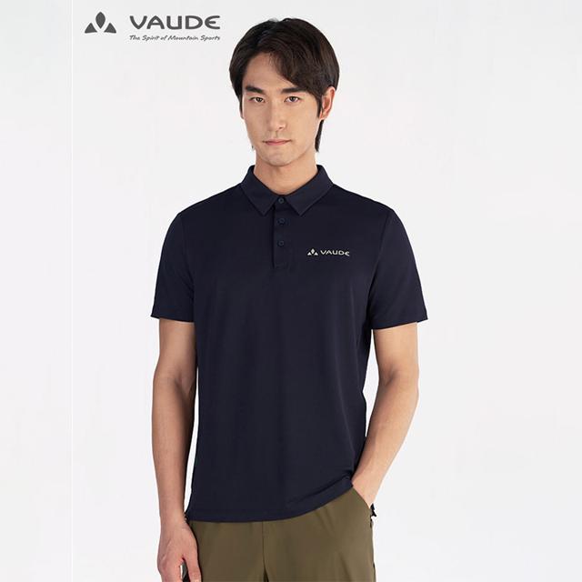 VAUDE 巍德 男士户外速干polo衫新款透气抗菌休闲夏季短袖t恤男沃德 