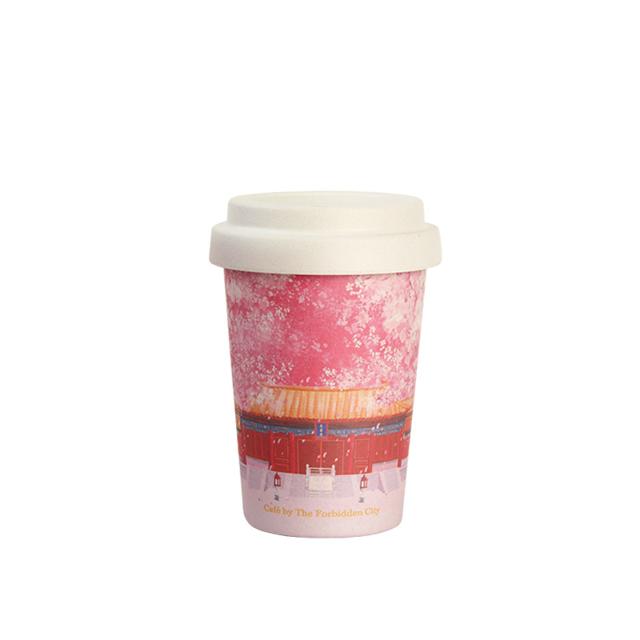 ￥75包邮 上新了故宫 紫禁城雪慕环保咖啡杯 140x85mm