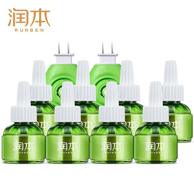 润本（RUNBEN） 蚊香液婴儿家用孕妇宝宝专用插电蚊香器电灭蚊水驱蚊液补充装 