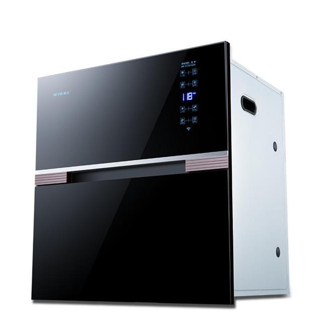 SETIR 森太 F825AW 智能消毒柜嵌入式碗筷餐具120L厨房家用碗柜大容量