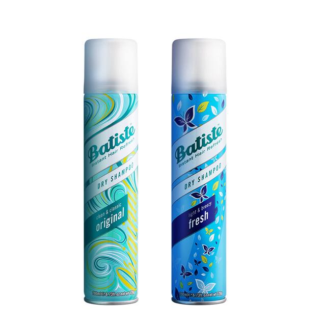 直播专享：batiste 碧缇丝 经典洁净免水洗发喷雾 200ml*2（有赠品）