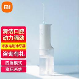 小米（MI） MEO701 电动冲牙器 白色 