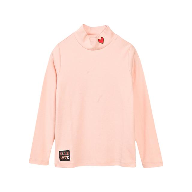 ELLE KIDS 女童长袖半高领打底衫