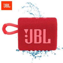 Lenovo 联想 ×JBLGO3音乐金砖三代便携式蓝牙音箱低音炮户外迷你音响长续航防水防尘 红色