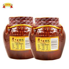 老才臣 大块非转基因豆腐乳 350g*2坛
