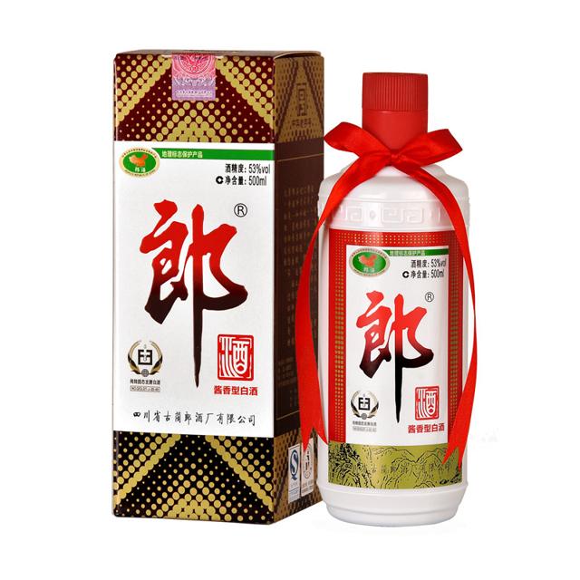 LANGJIU 郎酒 郎牌郎酒 53%vol 酱香型白酒 500ml 礼盒装