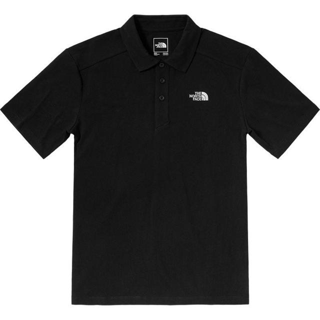 北面 2022春夏新品TheNorthFace北面男女户外吸湿排汗透气POLO短袖5B46
