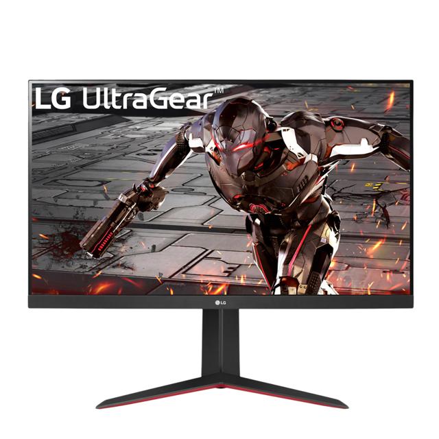 LG 乐金 32GN650 32英寸电竞显示器2K 165Hz 1Ms响应游戏吃鸡屏幕外接笔记本升降旋转竖屏HDR台式机电脑高清显示屏