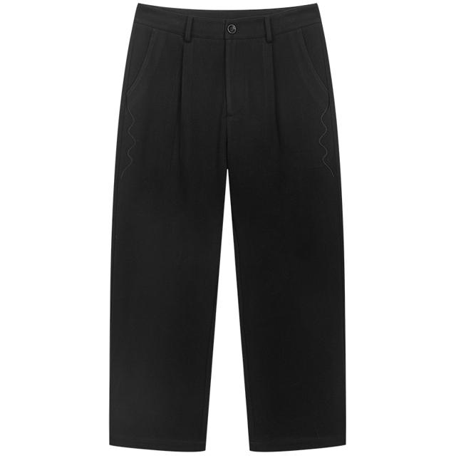 bosie Original2021冬新款百搭休闲裤保暖舒适裤子潮