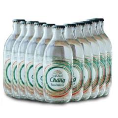泰国原装进口 泰象牌 0糖0卡路里 气泡苏打水 325ml*24瓶 玻璃瓶包装 60元包邮