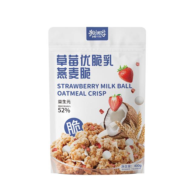 我的同学 草莓优脆乳燕麦脆400g