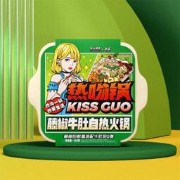 广州酒家 藤椒牛肚自热火锅 410g