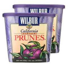 美国进口 麦德龙 Wilbur去核西梅干 500g*2桶