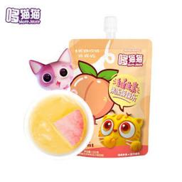 More,More 哆猫猫 婴幼儿果冻吸吸乐 桃子味 120g