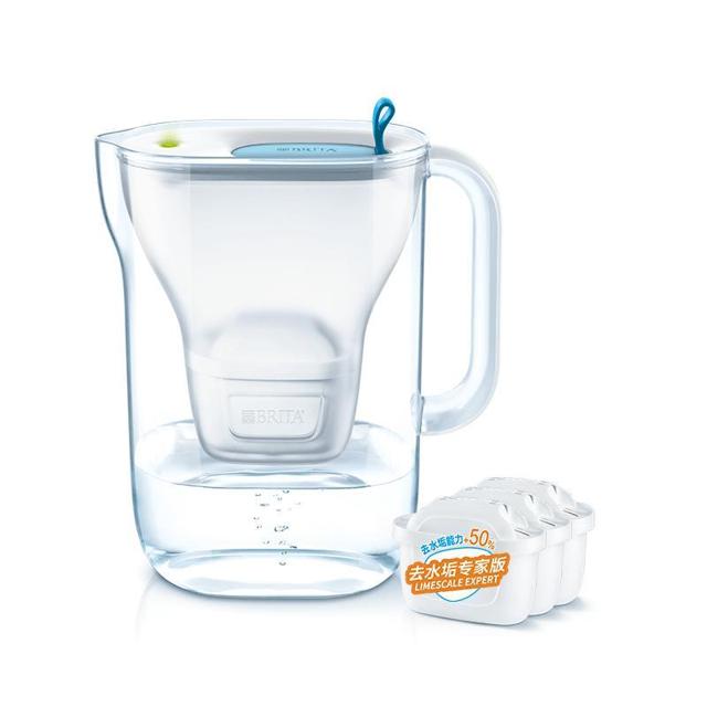 碧然德（BRITA） 滤水壶净水器净水壶设计师Cool+专家版滤芯2.4L装新品 