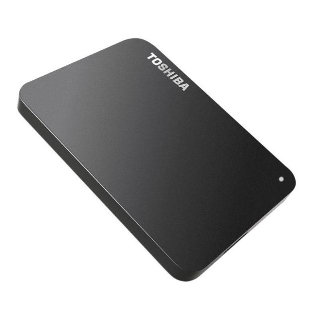 东芝（TOSHIBA） 新小黑A3 2.5英寸移动硬盘 2TB USB 3.0 商务黑