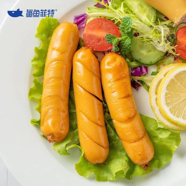 鲨鱼菲特 低脂鸡肉肠12根