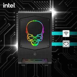 英特尔（intel） NUC11BTMi9 游戏台式机 黑色 (酷睿i9-11900KB、风冷)