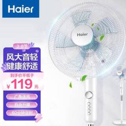 海尔（Haier） 电风扇落地扇家用 
