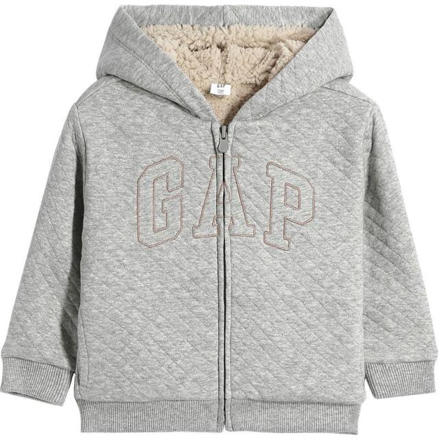Gap 盖璞 女幼童 仿羊羔绒保暖运动卫衣 