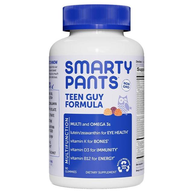 SmartyPants 青少年男孩维生素软糖90粒