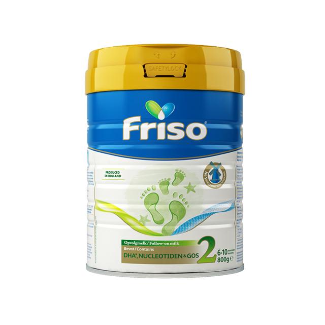 88VIP：美素佳儿（Friso） 荷兰版 婴幼儿配方奶粉 2段 800g