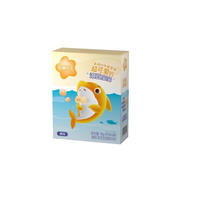 星鲨 3盒】星鲨宝宝水果酸奶益生菌溶豆无添加零食搭配辅食