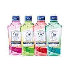 日本上市公司 ora2皓乐齿 果汁口感 0酒精漱口水 460ml*4瓶 79.9元包邮