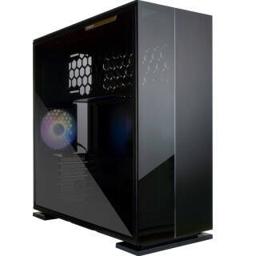 InWin 迎广 IN WIN）315 黑色电脑主机箱（中塔机箱 支持E-ATX主板/360水冷 铝合金+钢化玻璃面板 带Type-C接口)