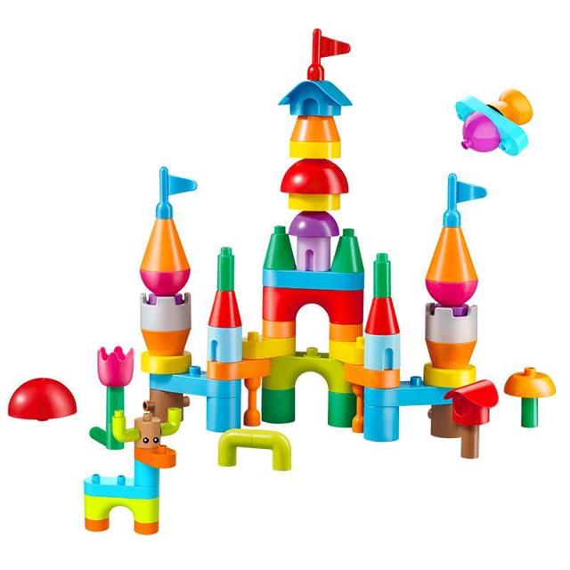 BLOKS 布鲁可积木 启初精灵系列 11030 百变工程积木桶