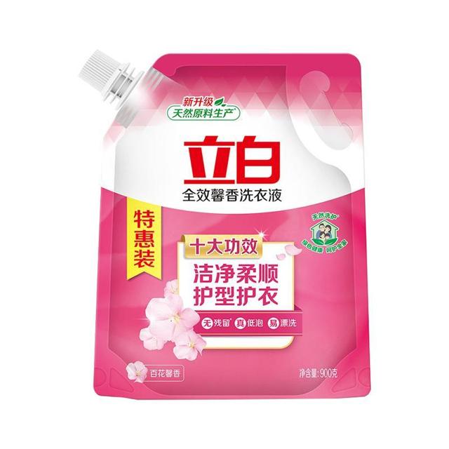 立白（Liby） 洗衣液剂全效馨香持久留香实惠家用家庭装衣物护理型去渍低泡 