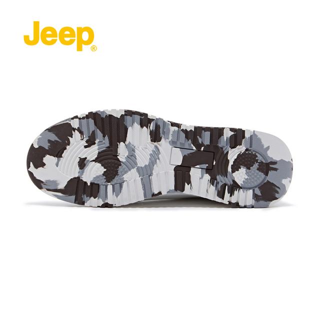 Jeep 吉普 春夏运动休闲防滑透气男士平底板鞋 