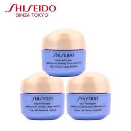 资生堂（SHISEIDO） 悦薇智感紧塑焕白霜15ml*3 多效滋润水油平衡控糖霜 中小样介意者慎拍