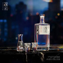 GuanYun 观云 ·谈笑间 52度浓香型 纯粮食酒 国潮 4瓶整箱白酒 