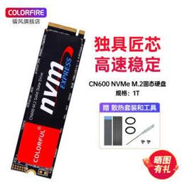 七彩虹（COLORFUL） CN600系列 固态硬盘m.2接口 PCIE3.0 NVME协议SSD台式机笔记本固态硬盘 CN600 1T