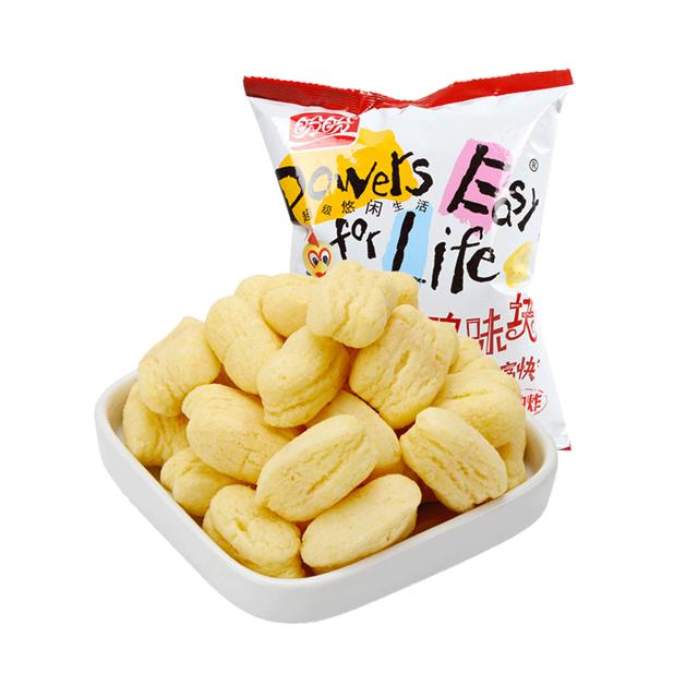 盼盼 麦香鸡味块冬奥同款105g*1袋膨化薯片爆米花锅巴休闲零食礼包