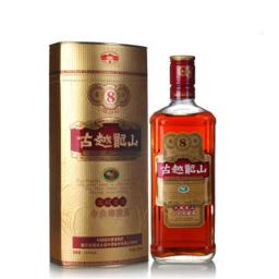 古越龙山 绍兴黄酒 中央库藏 金八年 花雕酒糯米酒 半干型 500ml