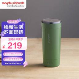 摩飞 MR6060 保温电水壶 0.3L 清新绿