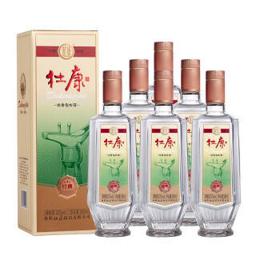 杜康 经典酒 52度 浓香型白酒 500ml*6 整箱装（内含礼品袋）