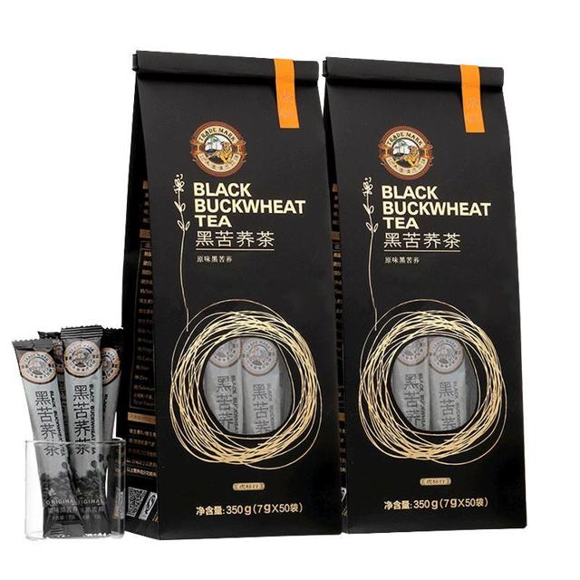 虎标（TIGER BALM） 黑苦荞茶350g*2袋组合四川大凉山黑苦荞小袋装非特级荞麦茶叶