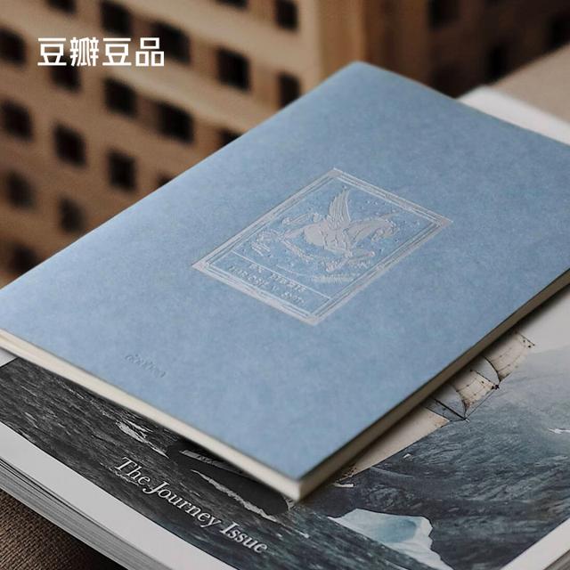 豆瓣豆品 豆瓣藏书票笔记本手账本复古大学生日记本记事本