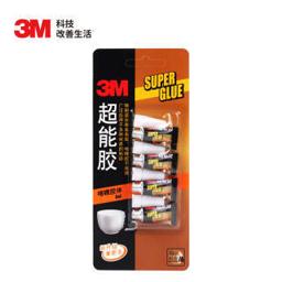 3M AD119 透明啫喱快干胶水 4支装