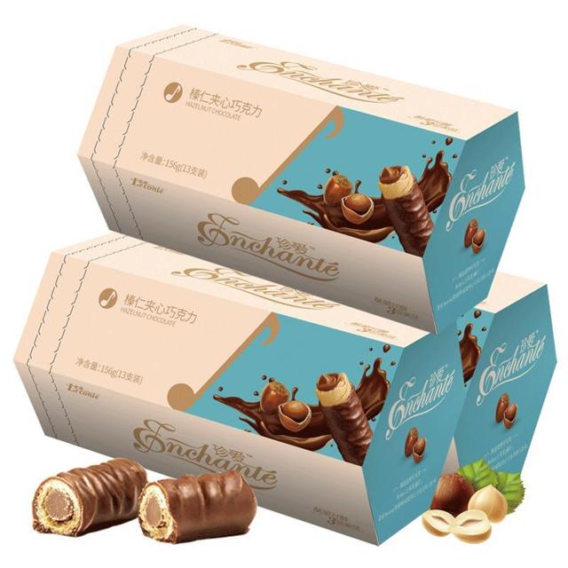 Le conté 金帝 珍爱 榛仁夹心巧克力 156g*3盒