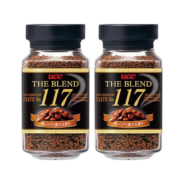 88VIP、有券的上：UCC 悠诗诗 117速溶黑咖啡 90g*2瓶