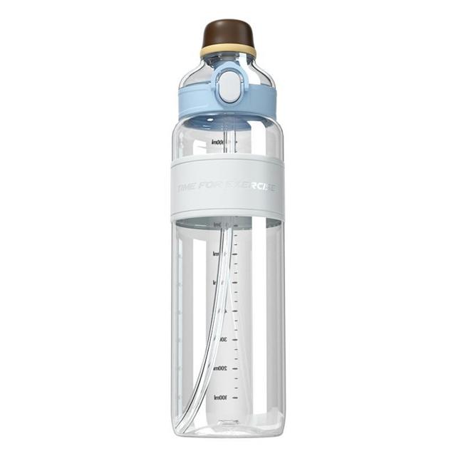 taoqibaby 淘气宝贝 大容量运动水杯女生耐高温吸管杯超大号夏季健身水壶男