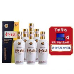 茅台（MOUTAI） 贵州大曲系列 70年代 53%vol 酱香型白酒 500ml*6瓶 整箱装 