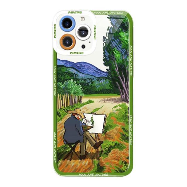 自由光 IPhone系列 梵高油画手机壳